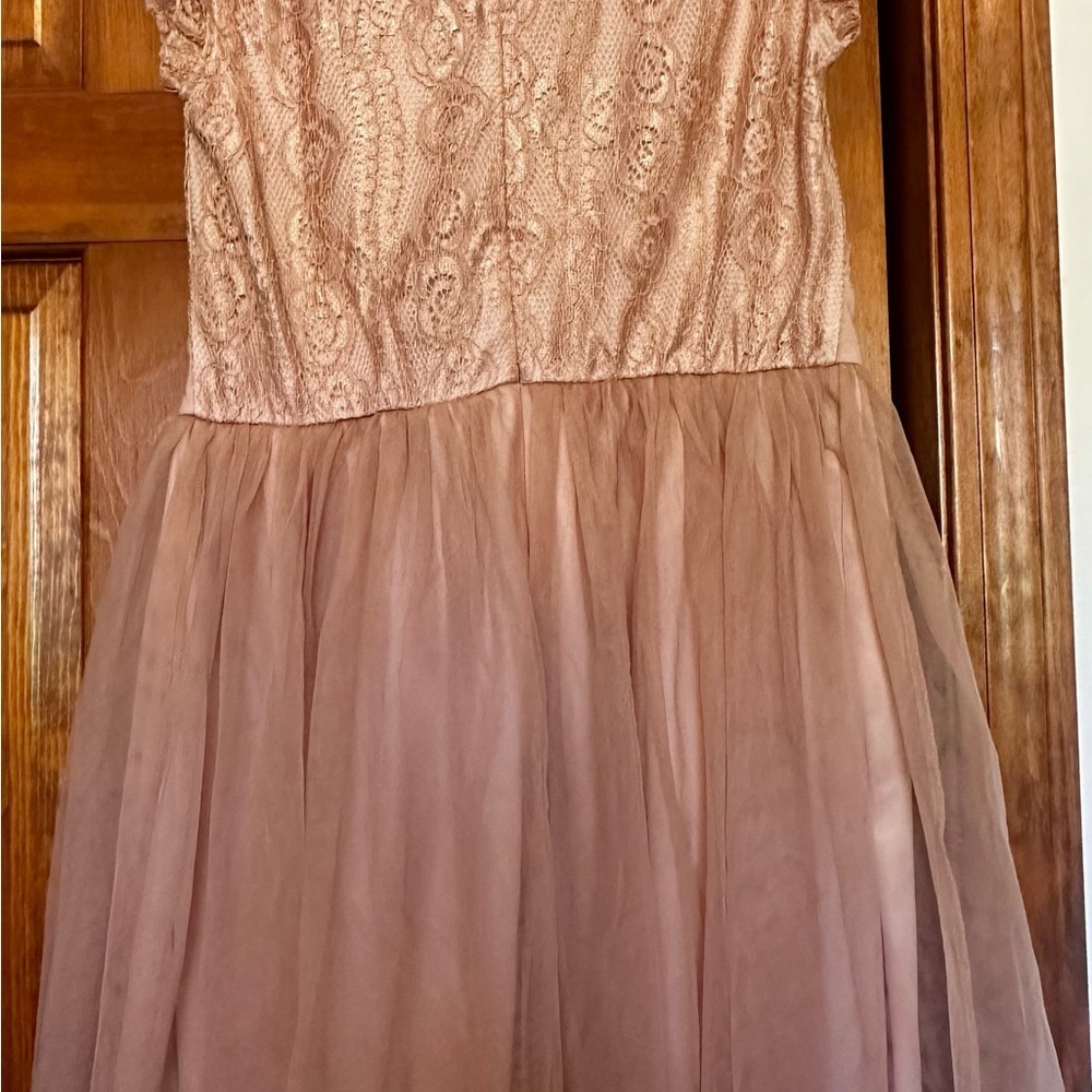 SHEIN Elegant Lace Dress in Cream - Picture 6 of 8